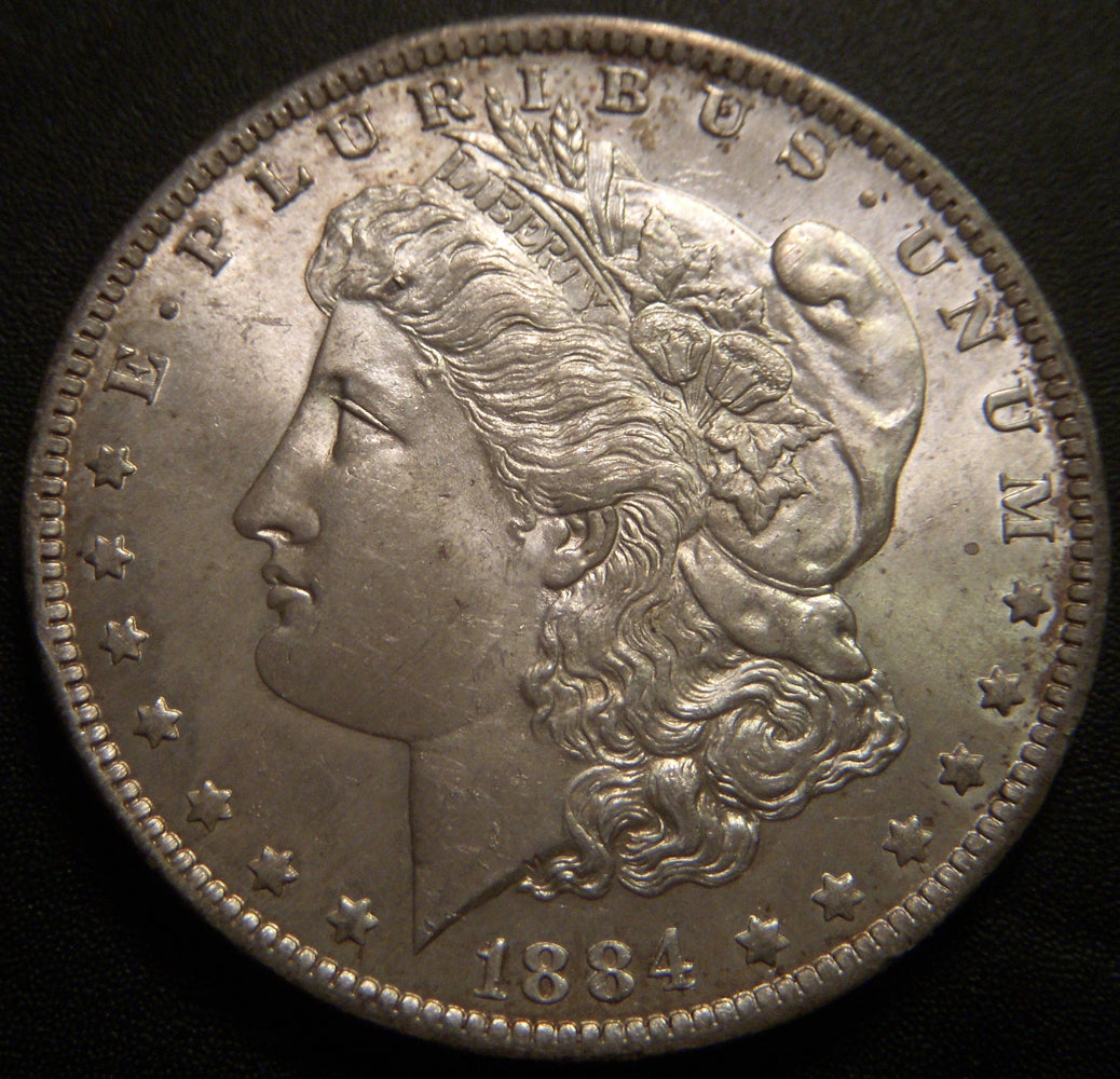 1884-O Morgan Dollar - AU