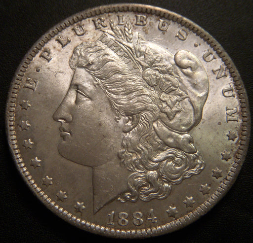 1884-O Morgan Dollar - AU