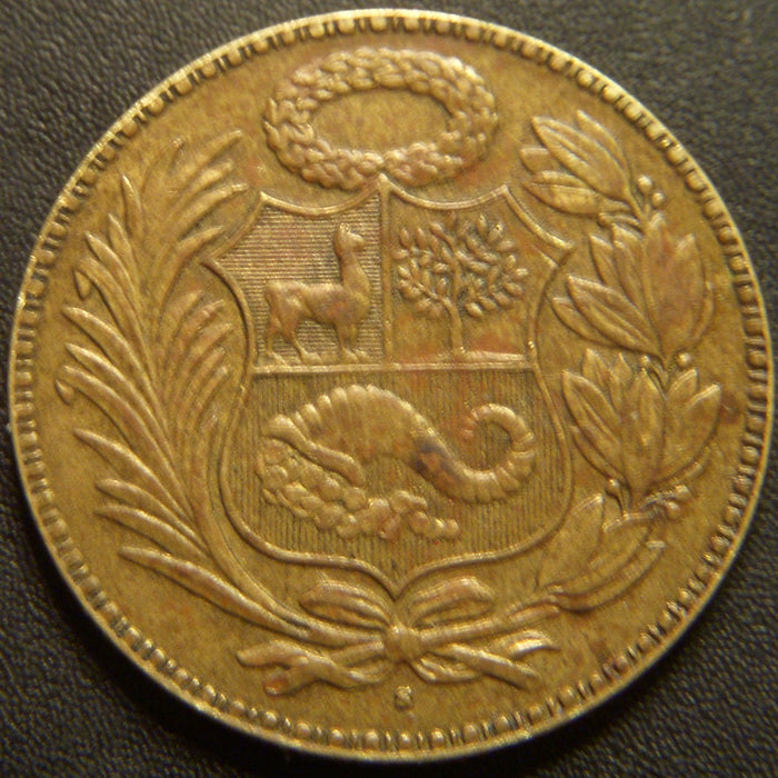 1942S 1/2 Sol - Peru