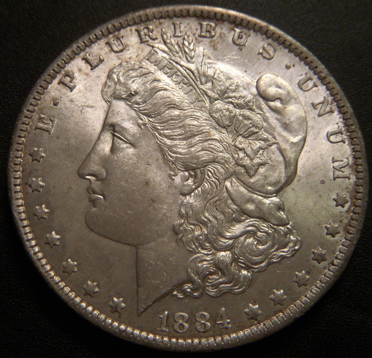 1884-O Morgan Dollar - AU