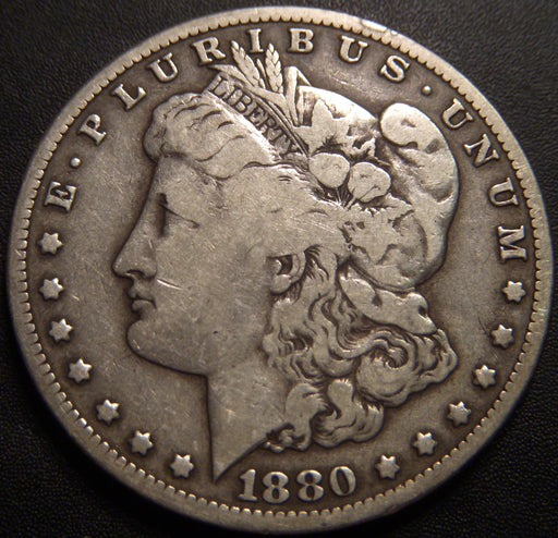 1880-CC Morgan Dollar - Very Good