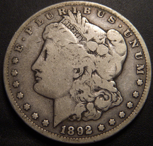 1892-S Morgan Dollar - Very Good