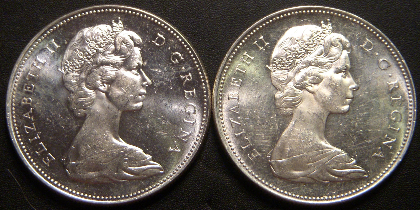 1966 Canadian Silver Dollar - Uncirculated