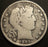 1892 Barber Half Dollar - Very Good