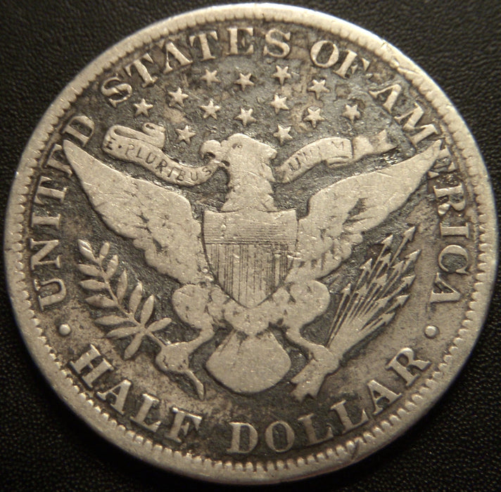 1892 Barber Half Dollar - Very Good