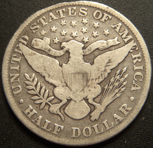 1893 Barber Half Dollar - Good