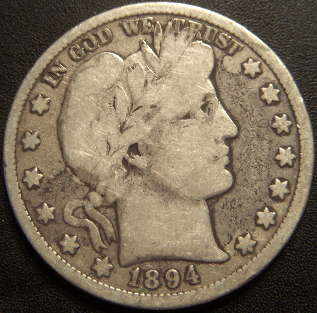 1894-O Barber Half Dollar - Good