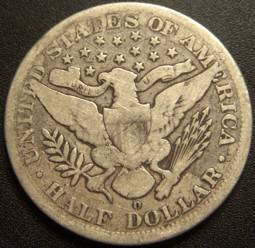 1894-O Barber Half Dollar - Good