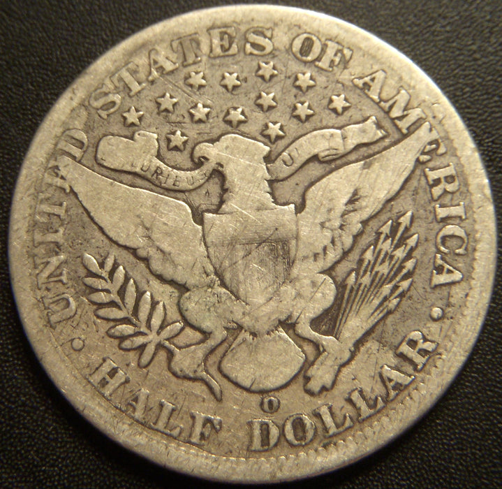 1894-O Barber Half Dollar - Good