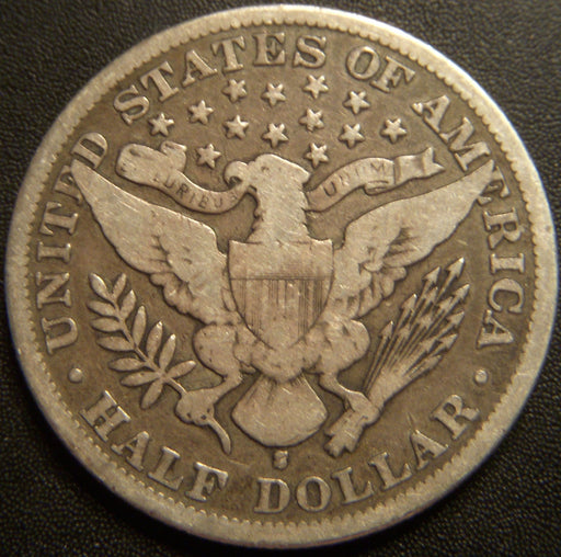1894-S Barber Half Dollar - Good