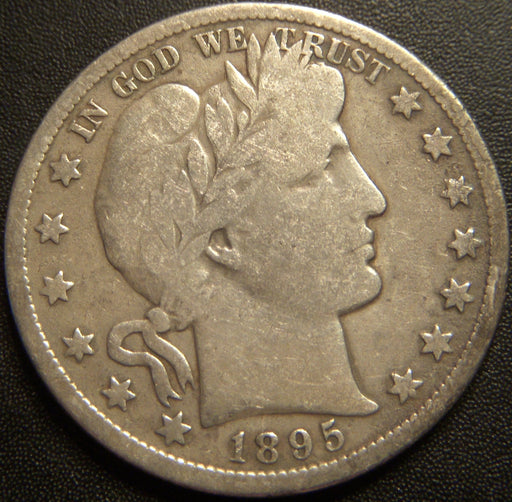 1895-S Barber Half Dollar - Good