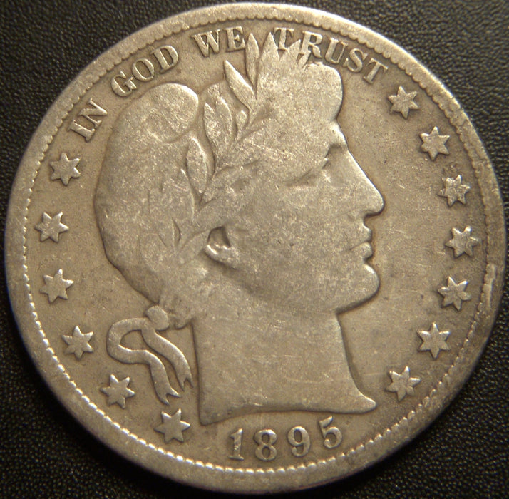 1895-S Barber Half Dollar - Good