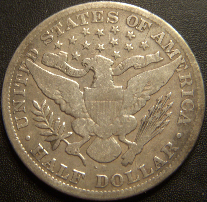 1895-S Barber Half Dollar - Good