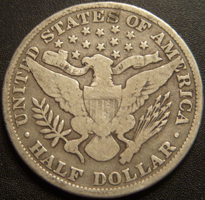1896 Barber Half Dollar - Very Good