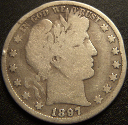 1897 Barber Half Dollar - Good