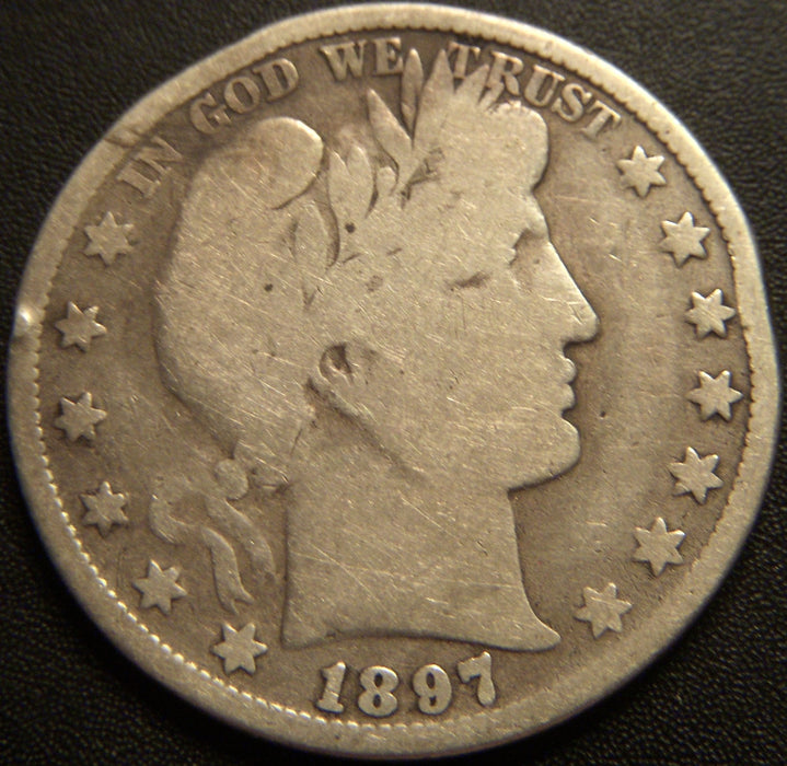 1897 Barber Half Dollar - Good