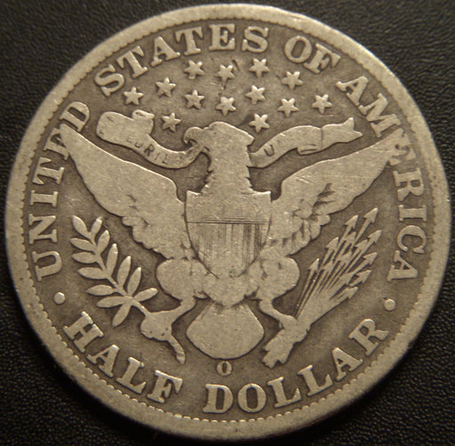 1898-O Barber Half Dollar - Good
