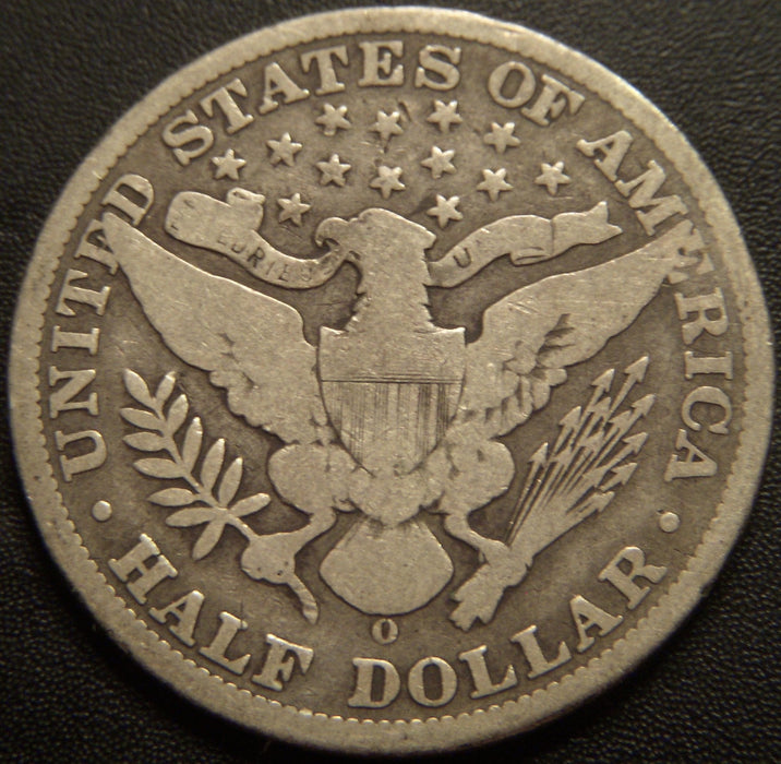 1898-O Barber Half Dollar - Good