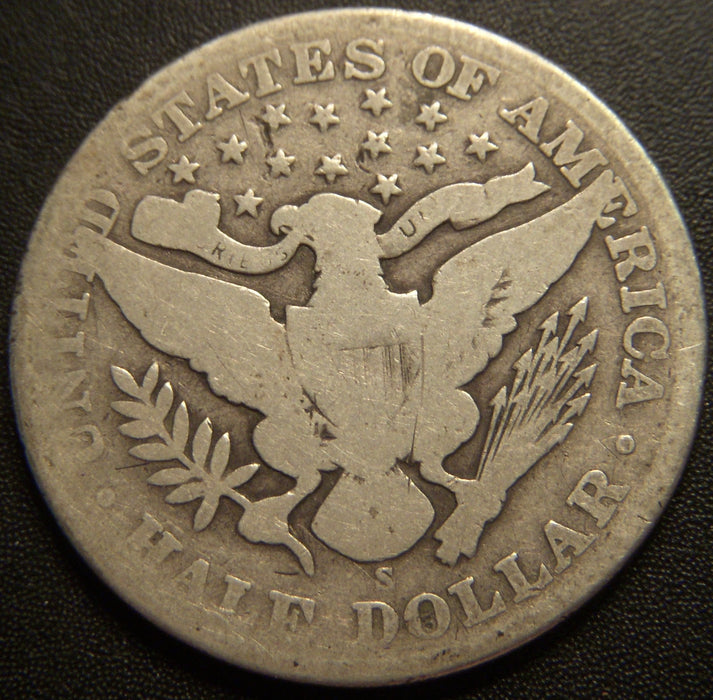 1904-S Barber Half Dollar - Good