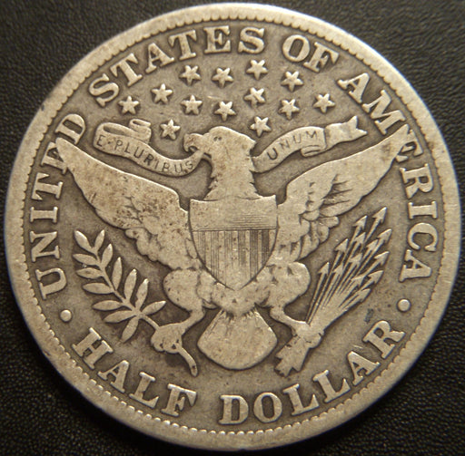 1913 Barber Half Dollar - Very Good