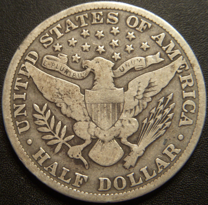1913 Barber Half Dollar - Very Good
