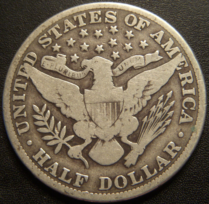 1914 Barber Half Dollar - Very Good
