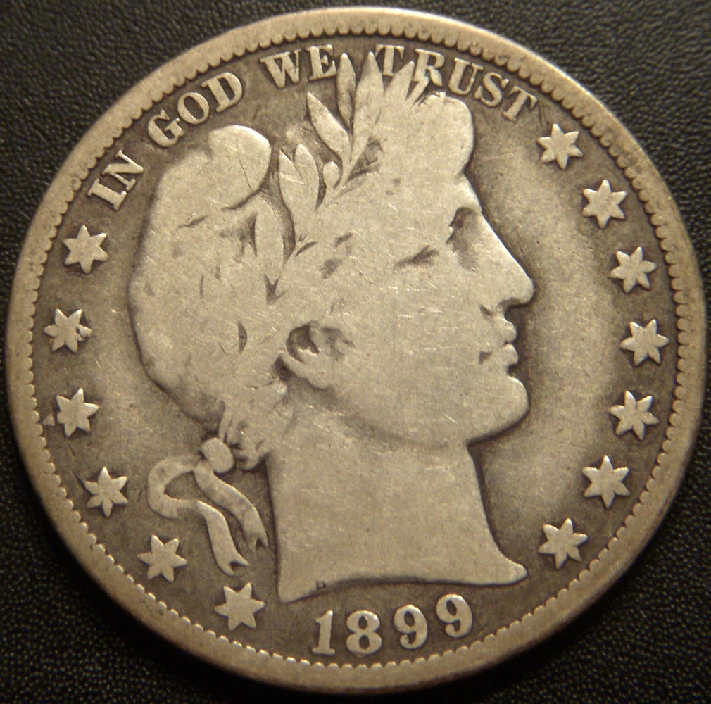 1899-O Barber Half Dollar - Very Good