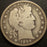 1899-O Barber Half Dollar - Very Good