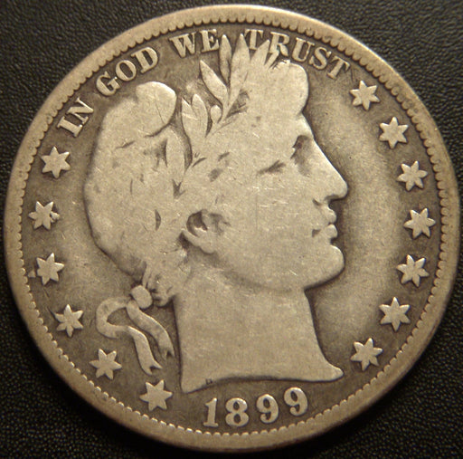 1899-O Barber Half Dollar - Very Good