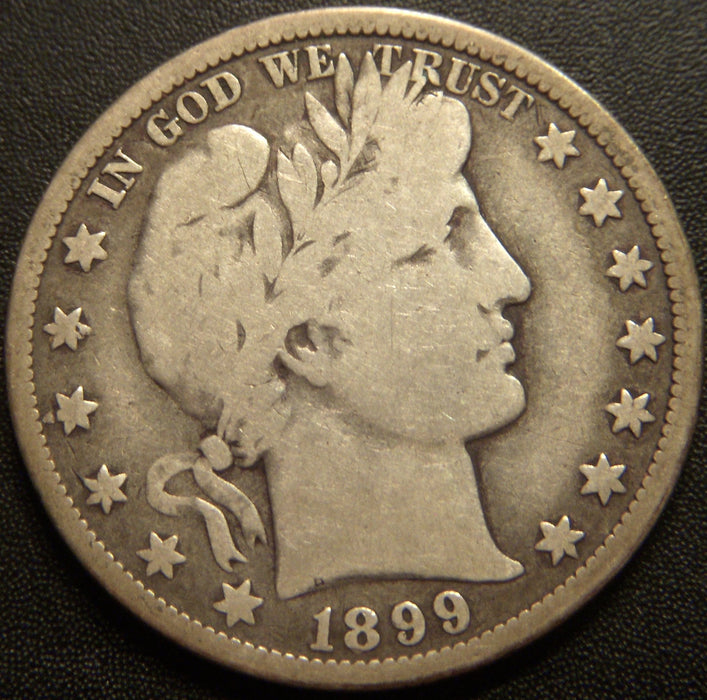 1899-O Barber Half Dollar - Very Good