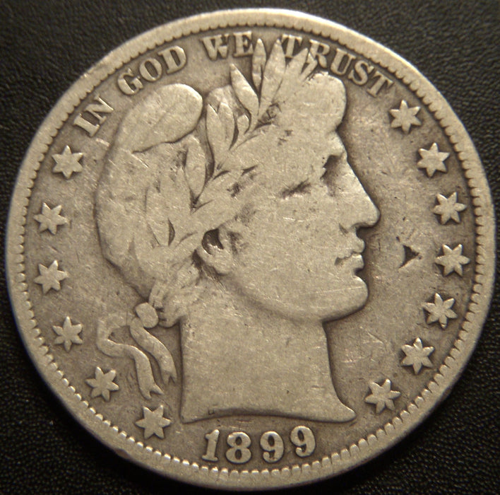 1899-S Barber Half Dollar - Very Good