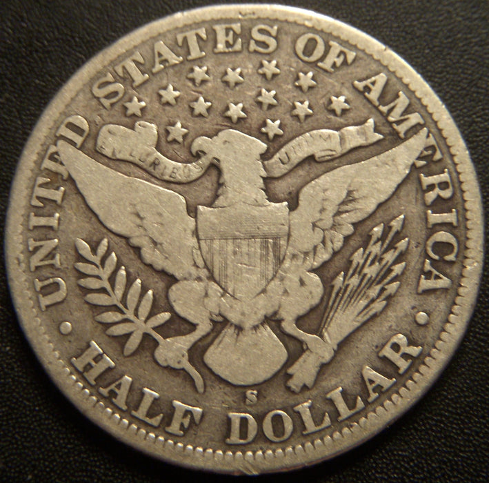 1899-S Barber Half Dollar - Very Good