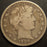 1900 Barber Half Dollar - Very Good