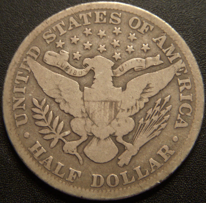 1900 Barber Half Dollar - Very Good