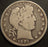 1901 Barber Half Dollar - Very Good