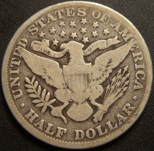 1901 Barber Half Dollar - Very Good