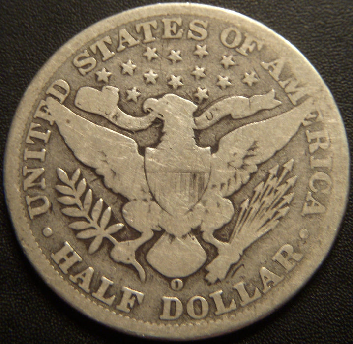 1901-O Barber Half Dollar - Good