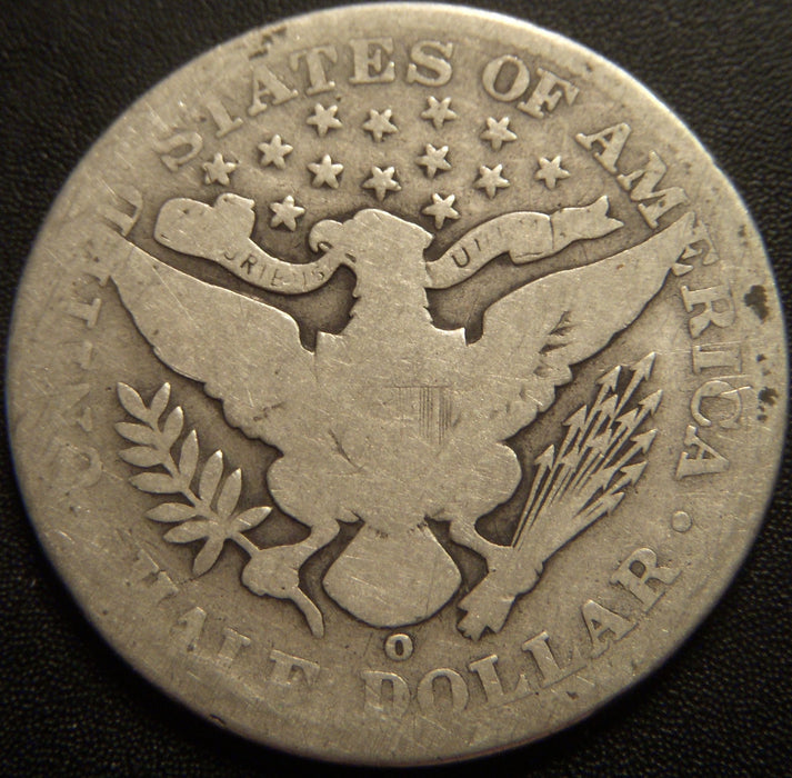 1902-O Barber Half Dollar - Good
