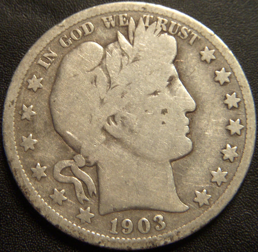 1903-O Barber Half Dollar - Good