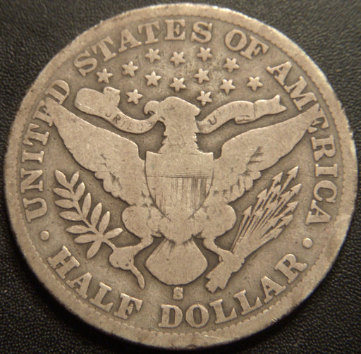 1903-S Barber Half Dollar - Good