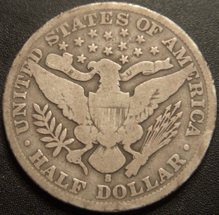 1903-S Barber Half Dollar - Good