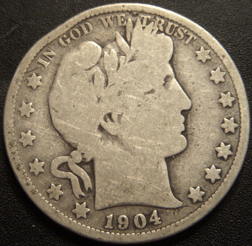 1904-O Barber Half Dollar - Good