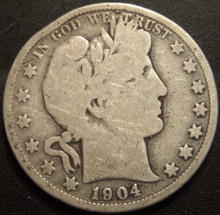 1904-O Barber Half Dollar - Good