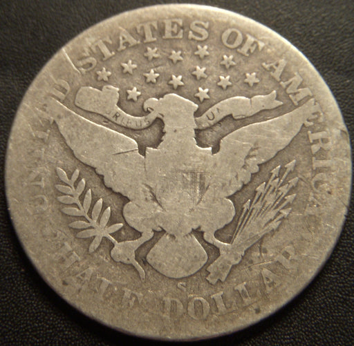 1905-S Barber Half Dollar - Good