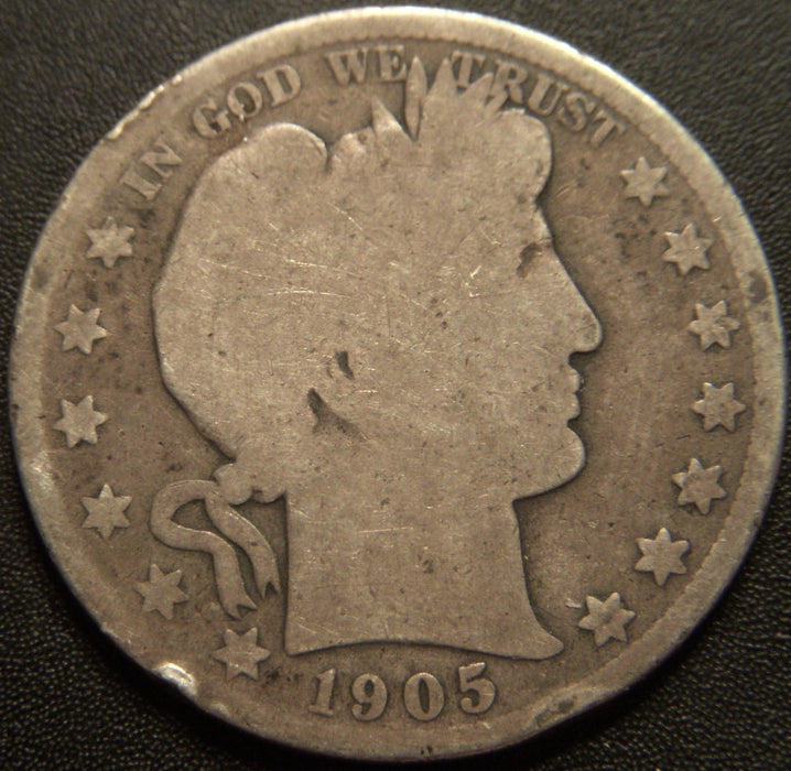 1905-O Barber Half Dollar - Good