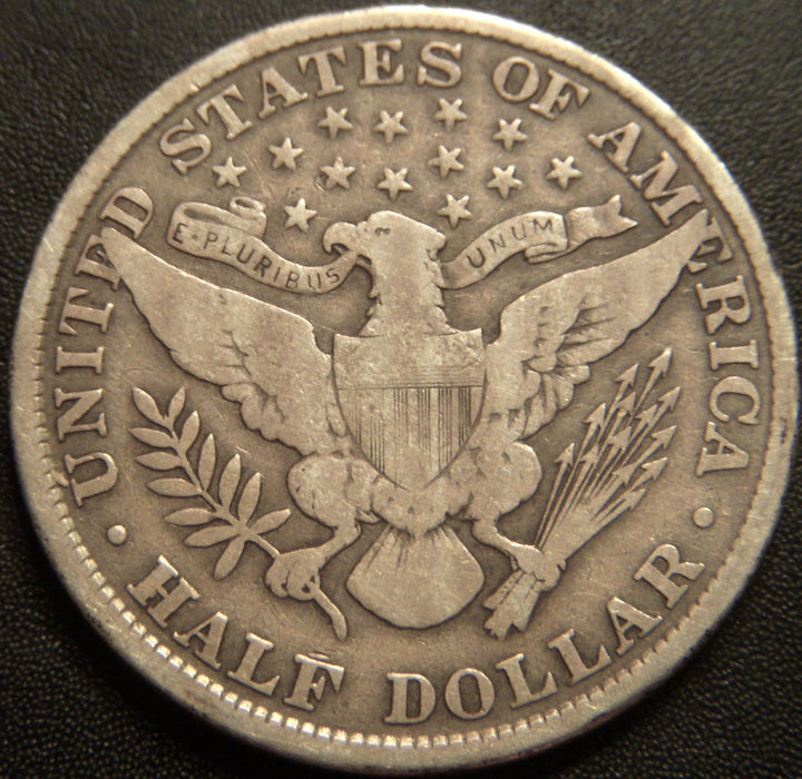 1906 Barber Half Dollar - Very Good