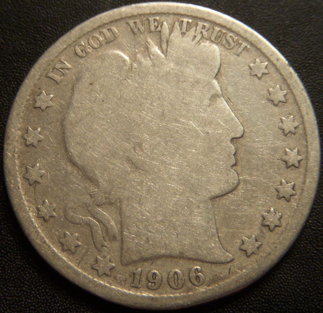 1906-O Barber Half Dollar - Good