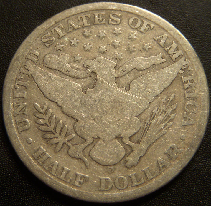 1906-O Barber Half Dollar - Good