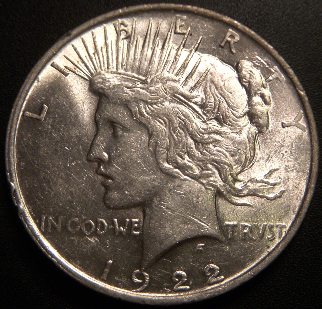 1922 Peace Dollar - AU