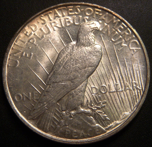 1922-D Peace Dollar - AU